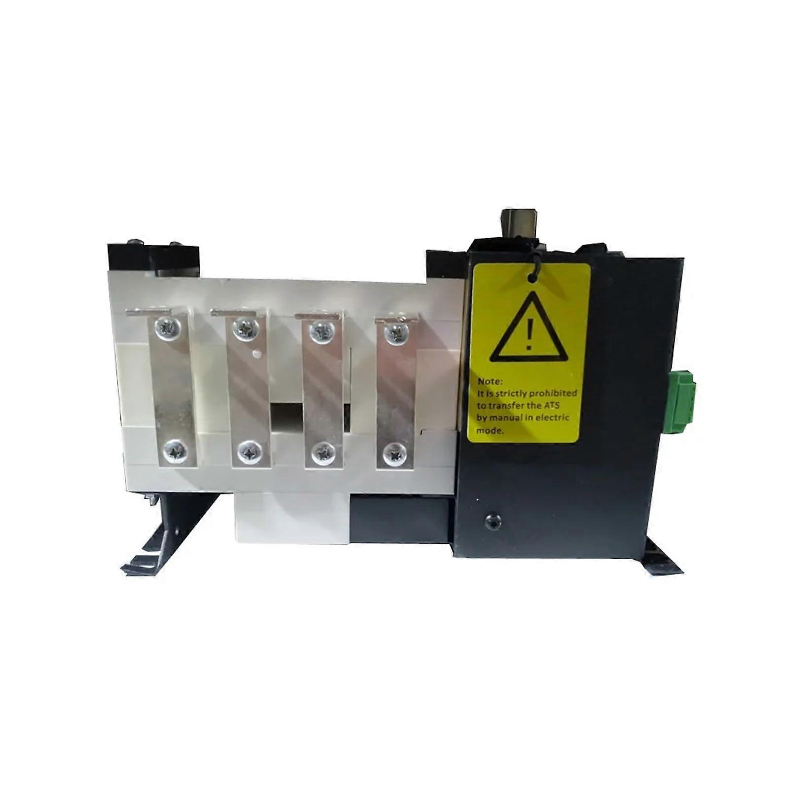Automatic Transfer Switch 125A 4 Pole, 3 Phase Generator Switch with Neutral and Durable Mechanism