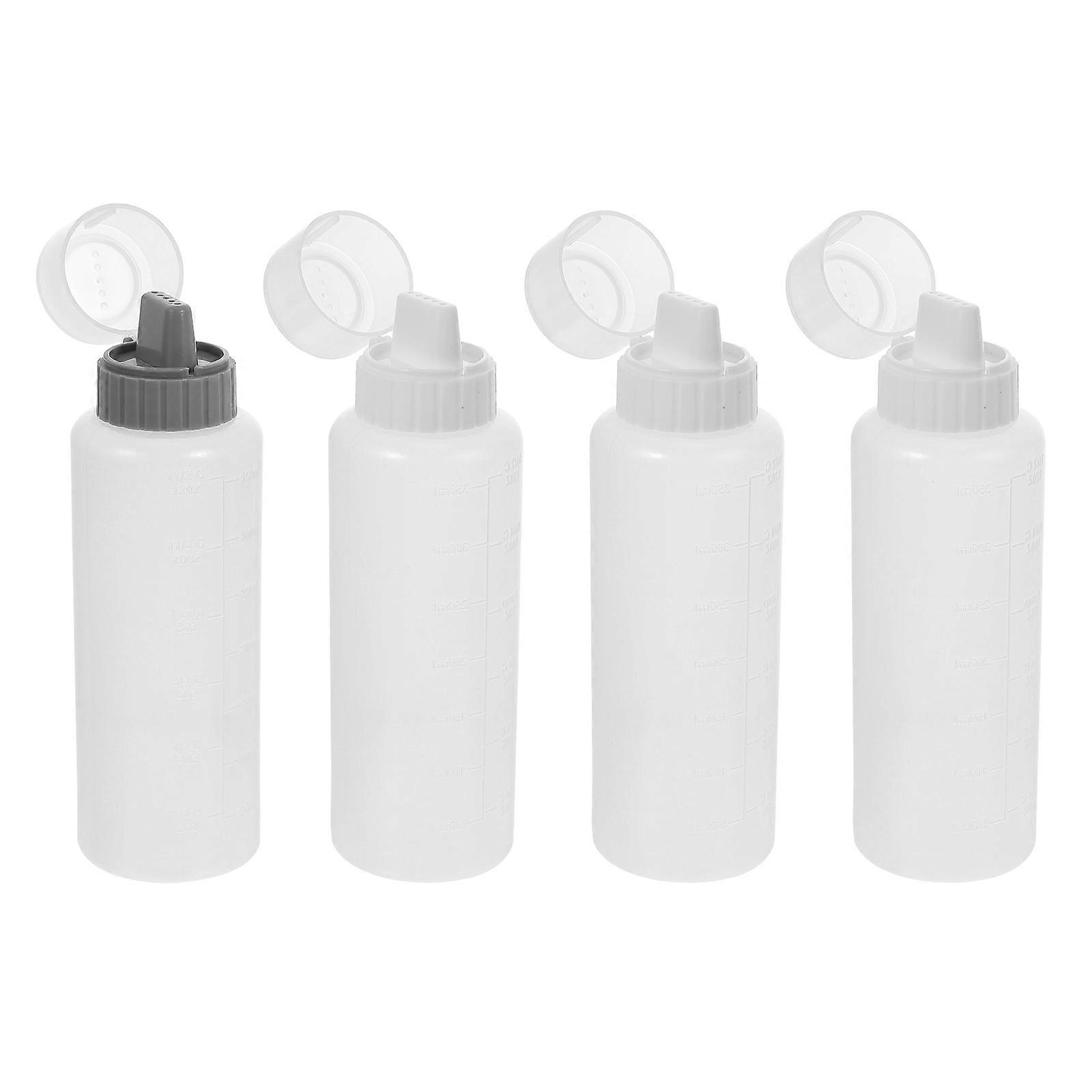 Squeeze Condiment Bottle for Storage Use 12Pcs with Assorted