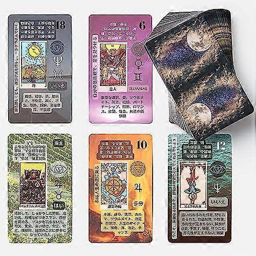 Japanese Tarot Deck for Beginners with Quick Meaning Reference and Learning Guide