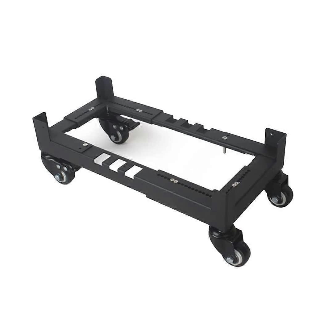 Computer Tower Stand with Wheels, Adjustable Width HeavyDuty Metal CPU Stand, Rolling PC Holder