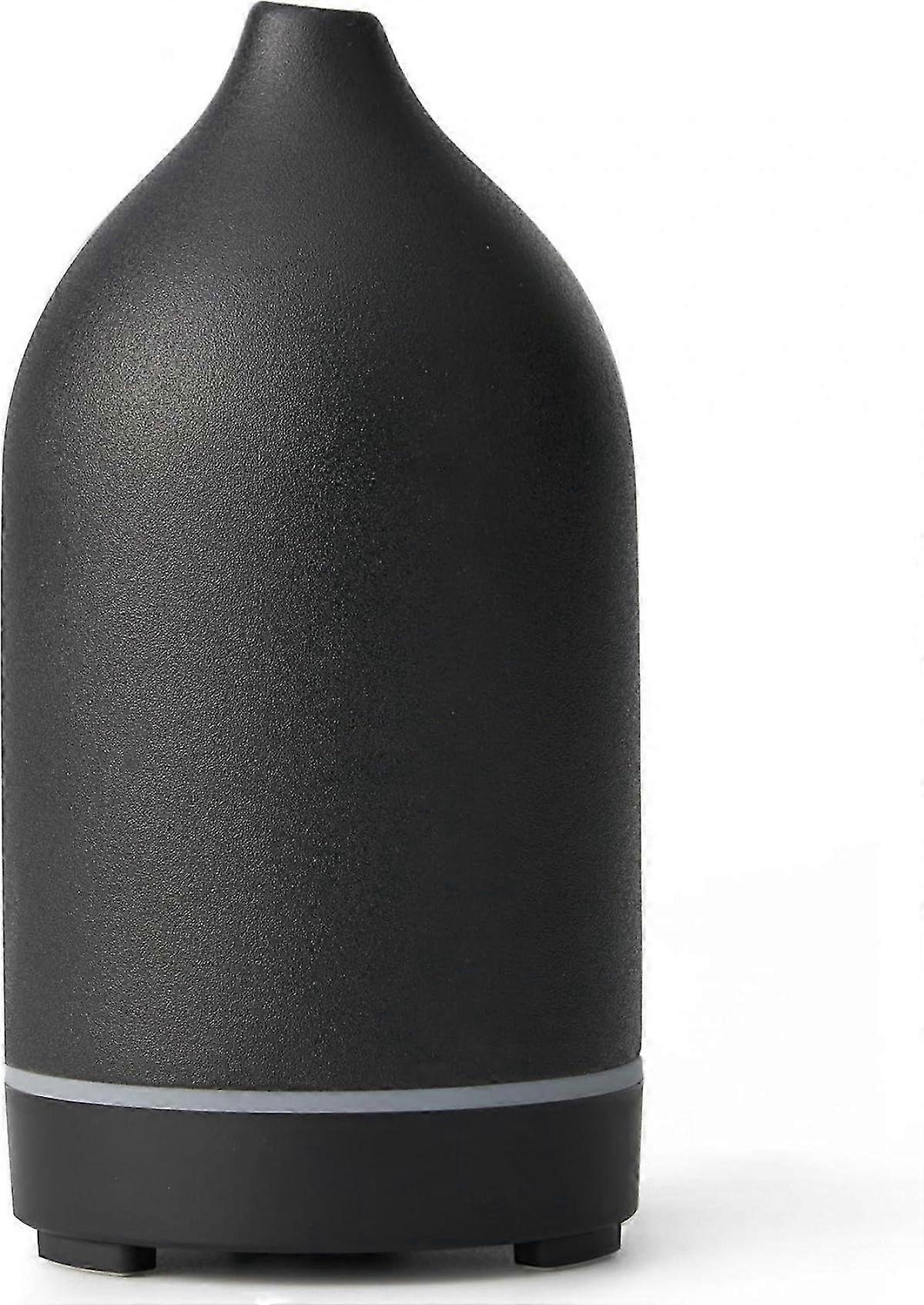 GETIT Stone diffuser, 200ml diffusers Compatible with home, ultrasonic aromatherapy essential oil diffuser, black
