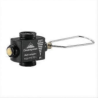 CAMPINGMOON Camping Gas Saver Plus Gas Converter Shifter Refill Flat Tank Conversion Adapter Camping