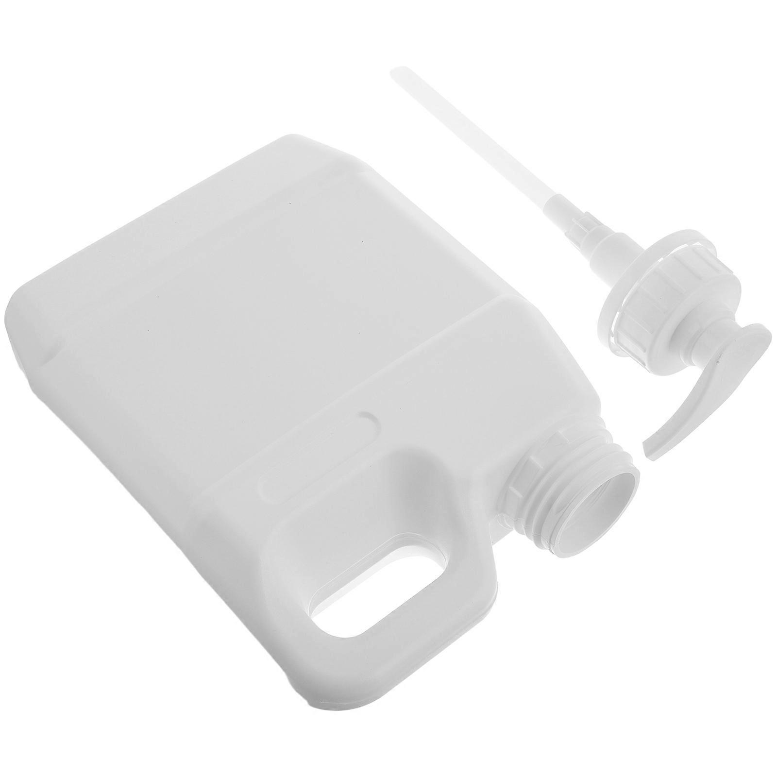 Refillable Plastic Jugs Pump Dispenser for Shower Gel 3Pcs Pack