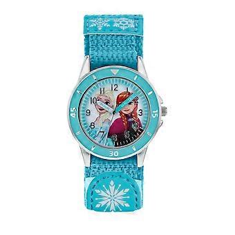 Disney Frozen Fabric Strap Time Teacher Textile | Acotis - Stainless Steel