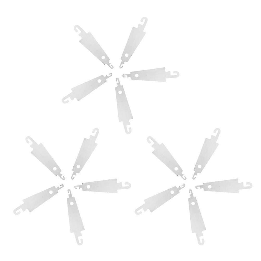 Silver Cross Stitch Needle Threader Sewing Tool for Large Eye 150Pcs
