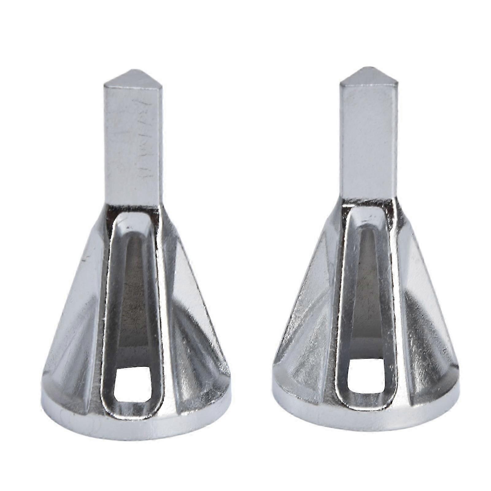 2pcs Deburring Chamfering Device Triangular Handle Deburring External Drill Compatible withStainless Steel Copper Brass Aluminum