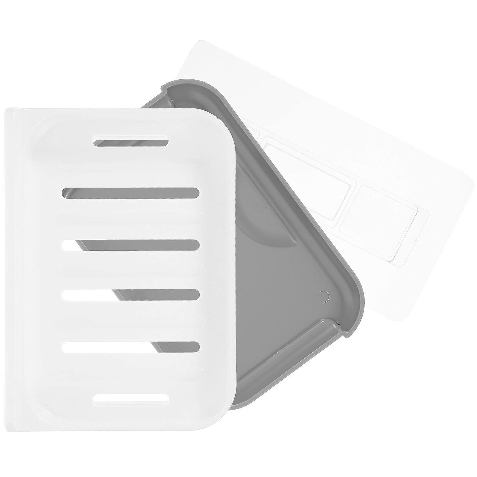 Absorbent Diatom Ooze Soap Container for Wall Mount 1Set