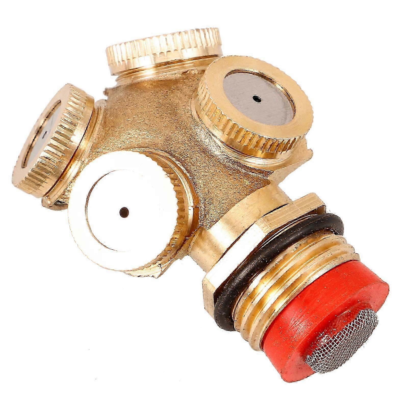 Copper Mister Nozzle Replacement Misting Spray Nozzle 4Pcs Pack