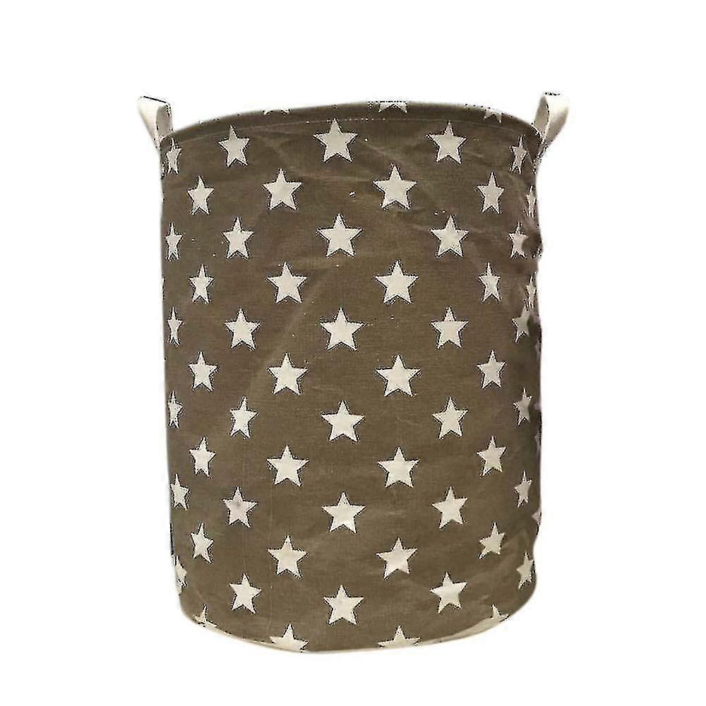 Waterproof Hamper With Handle And Star Design
