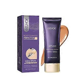 EELHOE Concealer For Dark-Skinned Bodies, Cover Blemish Even Skin Tone Face Body Multi Efficacy Concealer