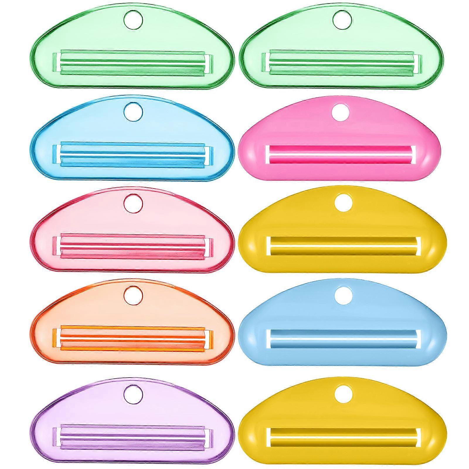 10 Pcs Toothpaste Squeezers Toothpaste Tube Squeezer For Bathroom Makeups