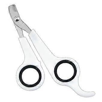 jianc-Dog nail clippers, cat nail clippers, pet grooming supplies. Specifications: [11.8cm*6.8cm]. Nail clippers: [White]. Only 1 piece available, wil