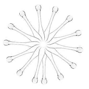 Cream Applicator for Makeup 15Pcs Transparent Acrylic Facial Cream Spoons