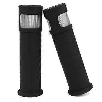 Bicycle/Mountain Bike Handlebar Grips with Integrated Lights - Silicone Material, Waterproof, 13 Lighting Modes