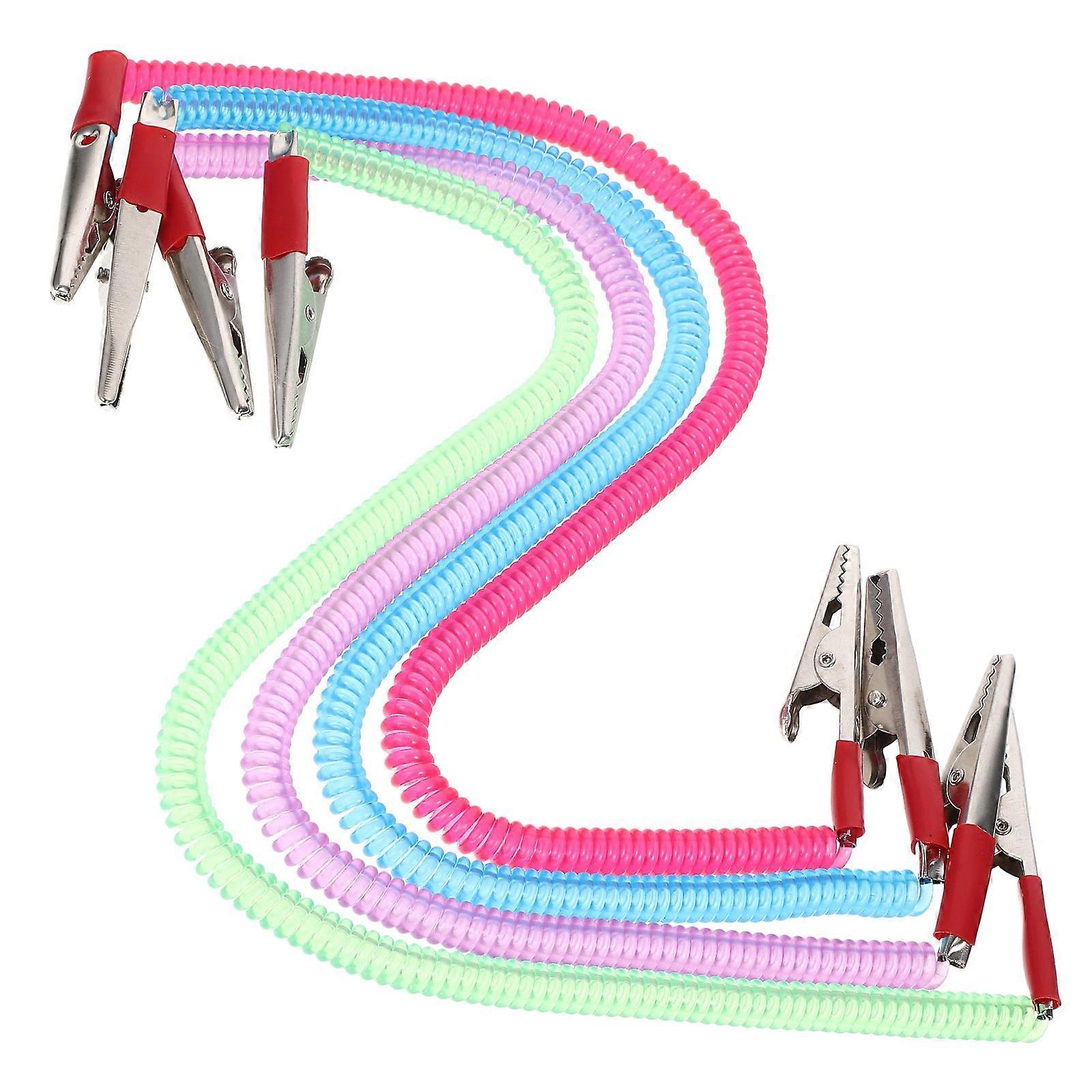 4Pcs Portable Bib Clips Adjustable Bib Holders Multifunction Clips Napkin Clips