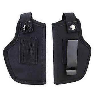 Iwb Quick Draw Holster Compatible with Black Nylon 14.5x9.4cm Concealed Carry Holster