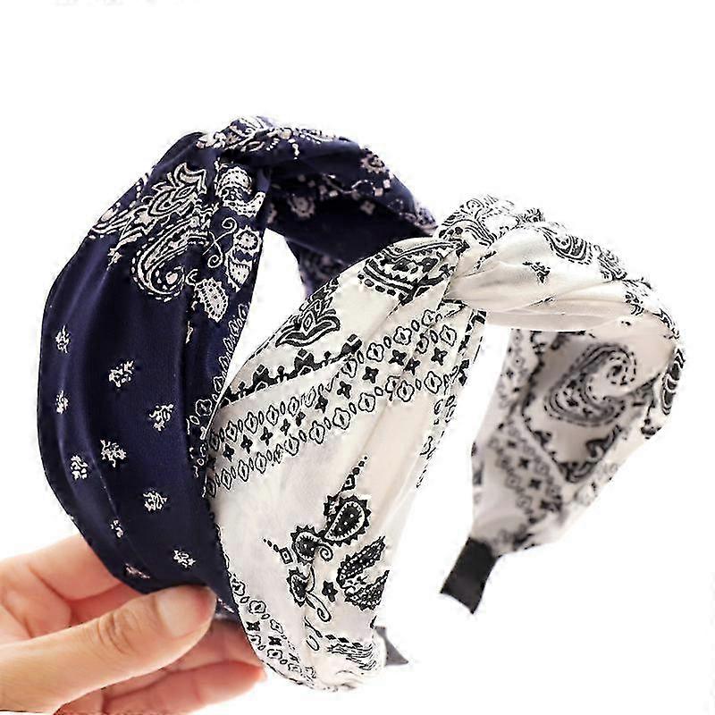Boho Headbands Womens Set Knotted