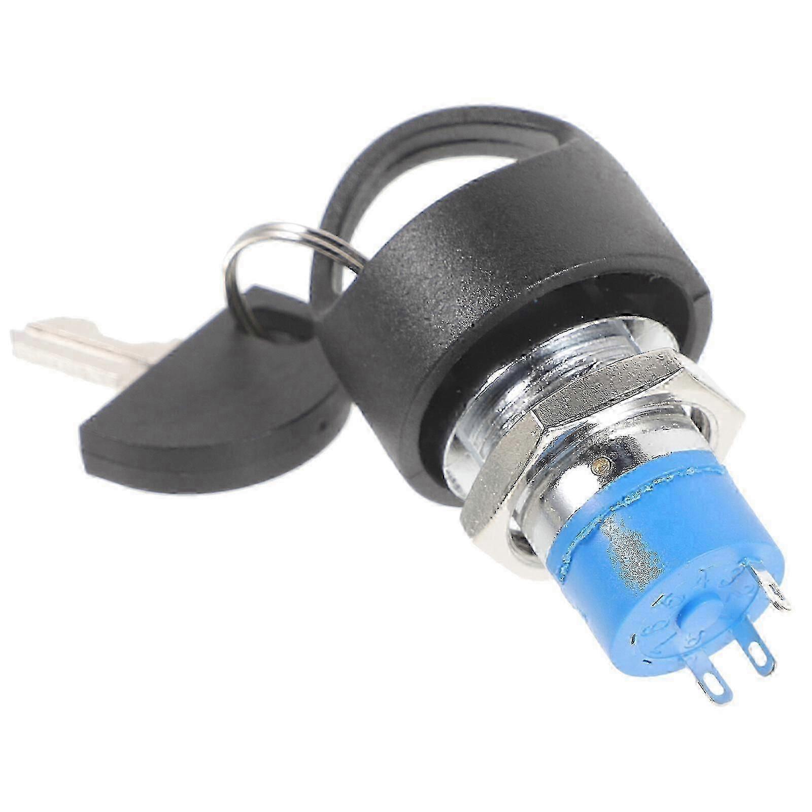 Electrical Switch Starter Switch Keyed Ignition Switch Replacement Mobility Scooter Start Switch N