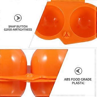 Conjunto de 4 Porta-Ovos Portáteis para Uso Externo