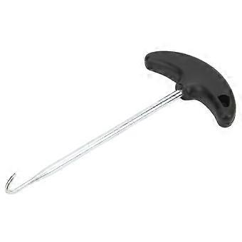 Tubo di scarico del motociclo Gancio a molla Estrattore a forma di T Strumento per installatore Universale per auto Moto Bicicletta