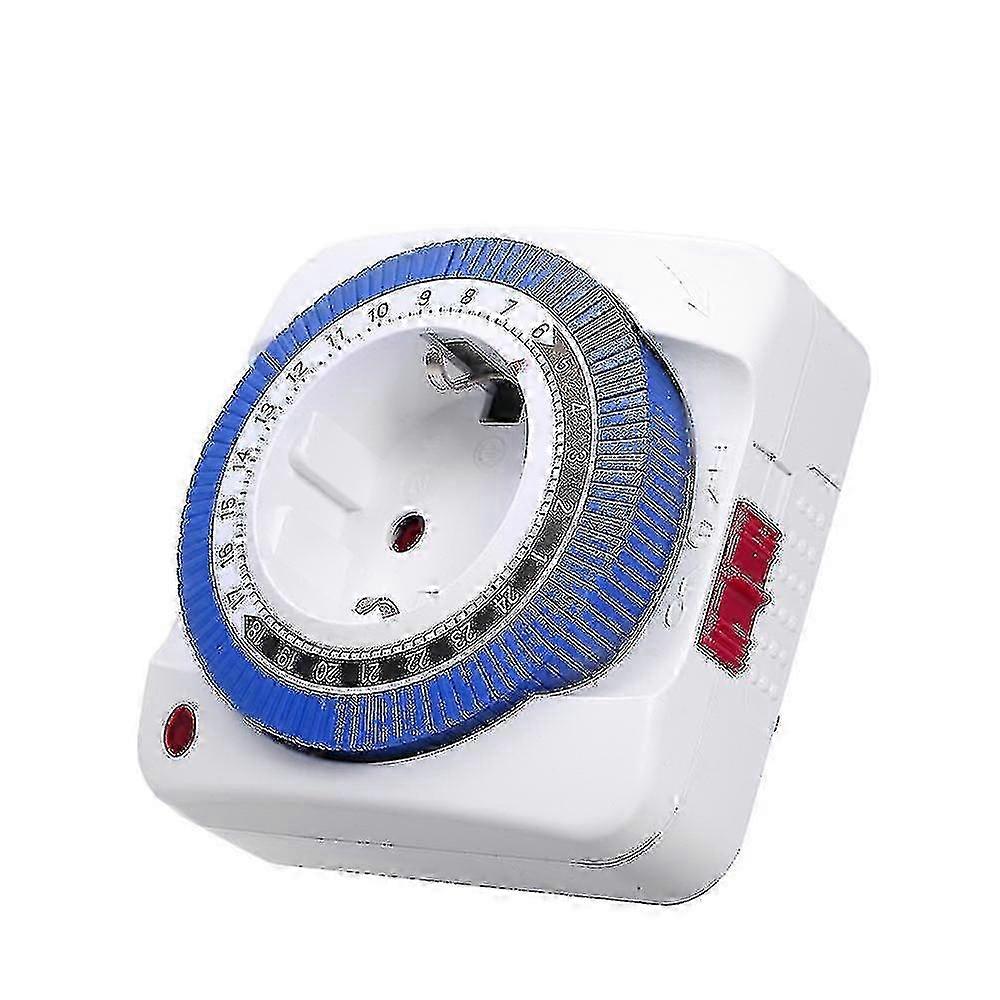 European/american Mechanical Timer Socket Energy Saving Socket Protector Timer Switch/plug-in Timer Switch