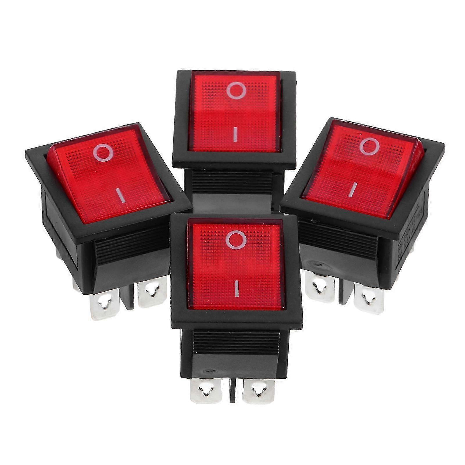 High-Percompatible withmance Generator Rocker Switch compatible with Engine Control 4Pcs Set