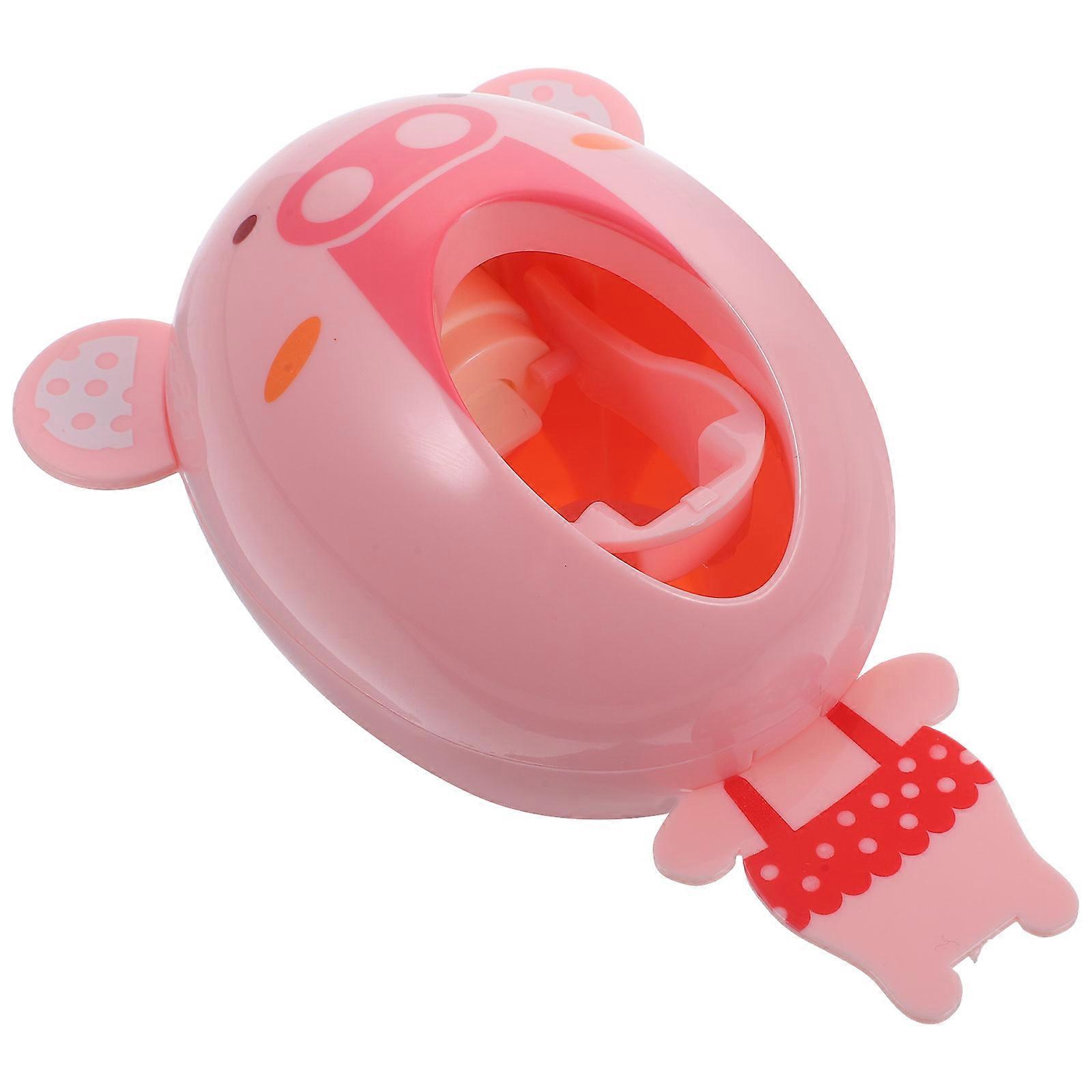 Automatic Toothpaste Dispenser Cartoon Pig for Toothpaste Squeezing