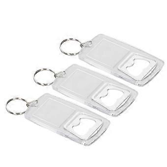 CYDT Photo Bottle Opener Keychian Large Size Acrylic Transparent Bottle Opener Keyring compatible with Scenic Area