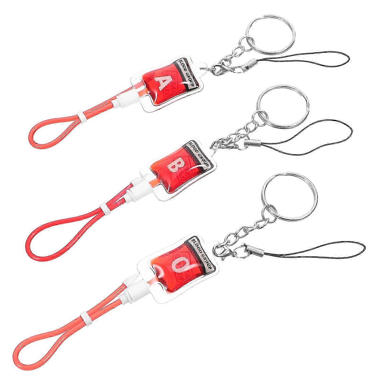 6Pcs Pack Halloween Decoration Keyring Keychain