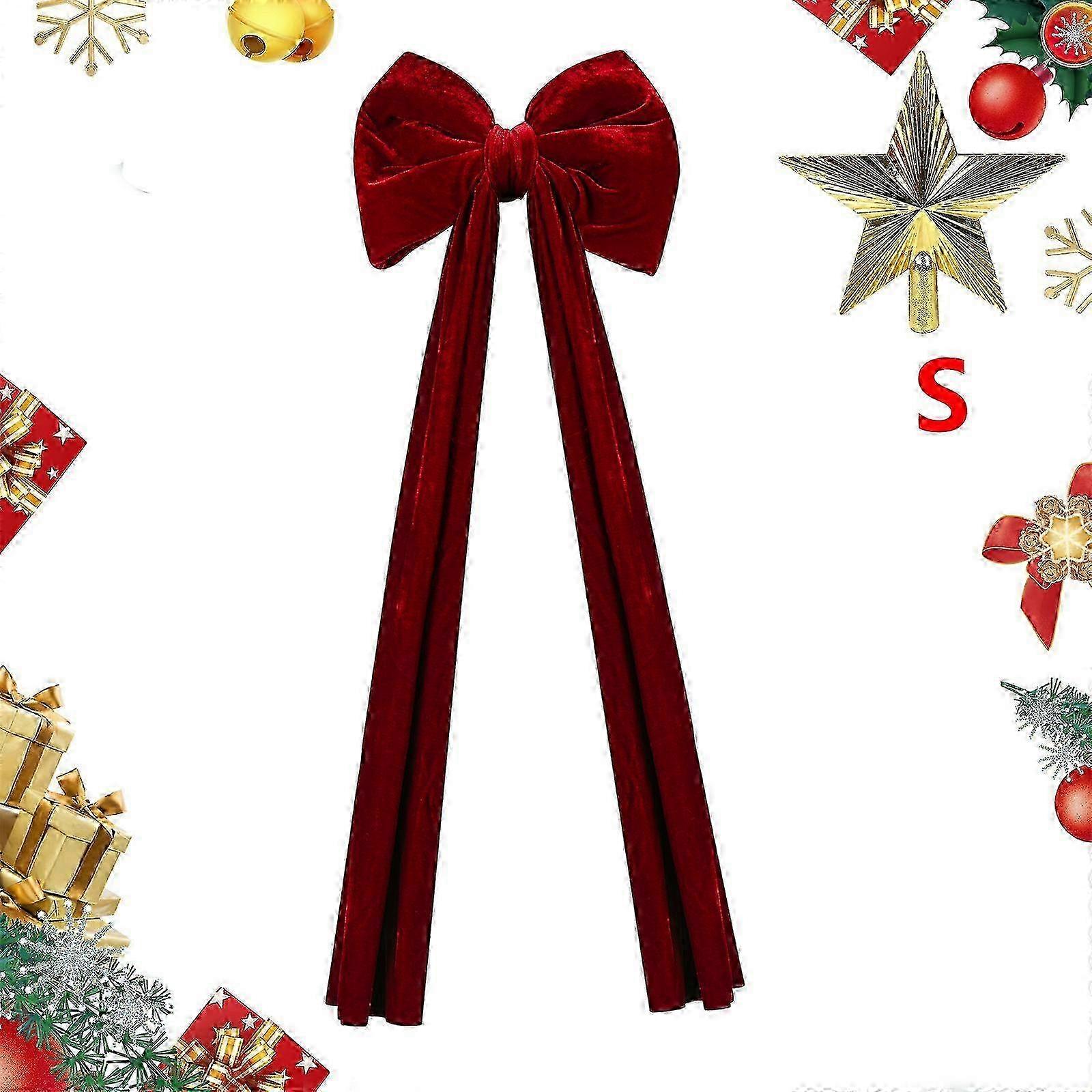Star Crown Christmas Bows Set