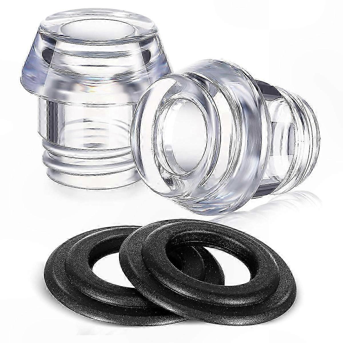 Replacement Top and Washer Ring for Coffee Percolators, 2 Sets, Fits Yosemite Models