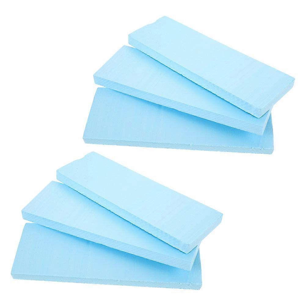 High-Density Foam Board Polystyrene for DIY Scene Model Making 6Pcs Set