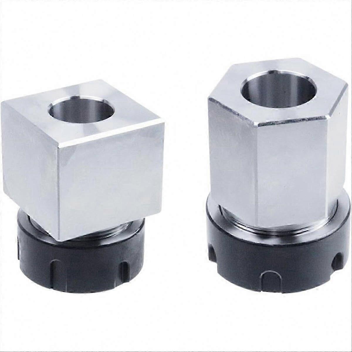 ER-32 Collet Chuck Block Accessory Set, Square and Hex