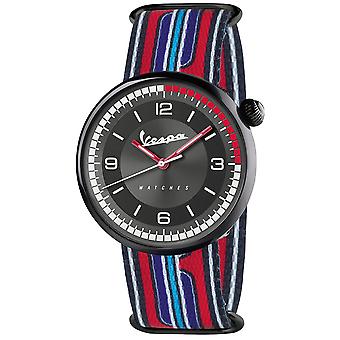 Vespa irreferent Japanese Quartz Analog Man Watch with Nylon Bracelet VA01IRR-BK04CT
