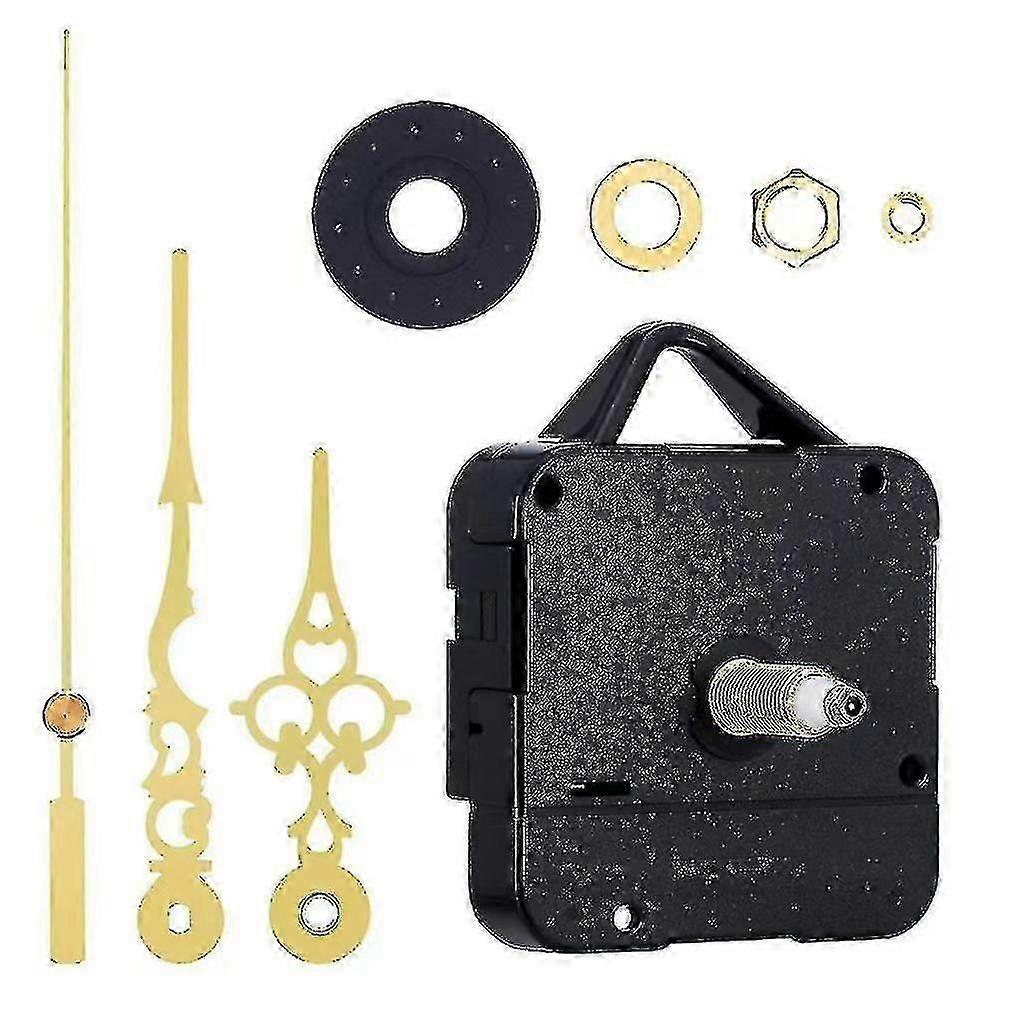 High Torque Quartz Clock Movement Mechanism Replacement Kit (1pc)