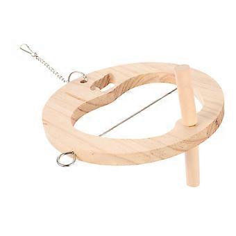 Bird Vegetable Skewer Bird Wood Stand for Pet Use Safe and Practical