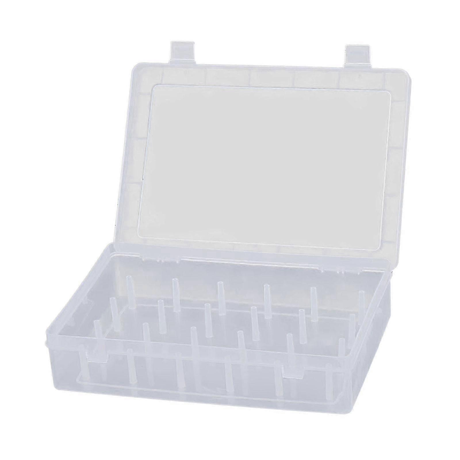 Sewing Thread Storage Box, Spools Thread Holder Sewing Box, Empty Bobbin