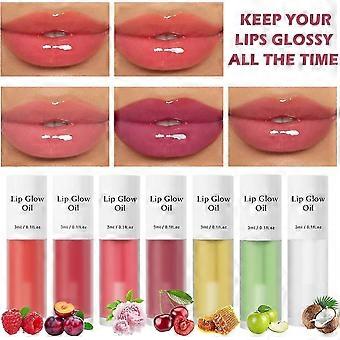 2026 Good!! Plumping Lip Oil, Long Lasting Hydrating Lip Stain Lip Balm Revitalizing, Transparent and Tinting Lip Care Oil for Dry Lip