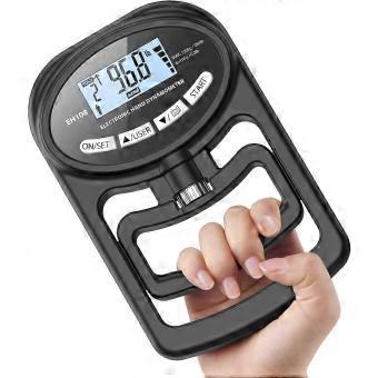 Electronic Hand Grip Strength Tester Grip Strengthener Hand Exerciser Meter Digital Hand Grip Training Gauge 265 Lbs 120 Kgs-bhkj