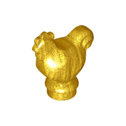 LEGO Animal Gold Chicken Minifigure
