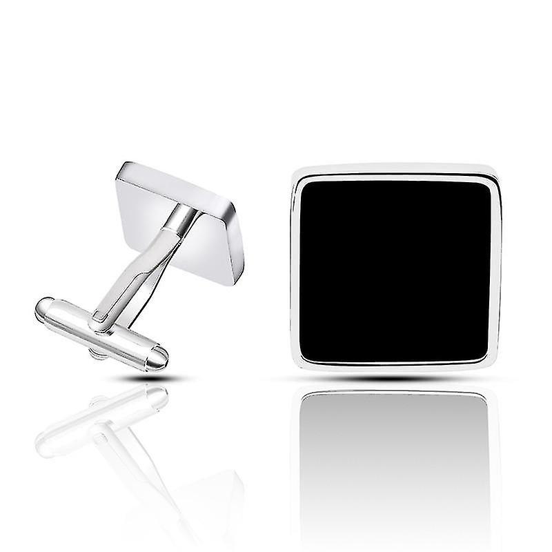 Business Classic Square Geometric Copper Cufflinks's