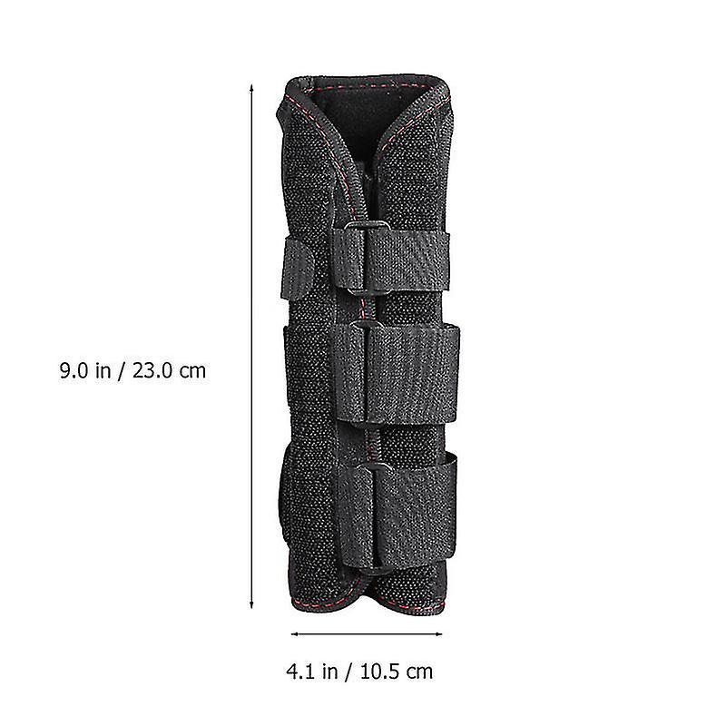 23X10.5x1cm Black Walkers 1pc Wrist Brace Arm Compression Hand Support Splint Universal Adjustable B