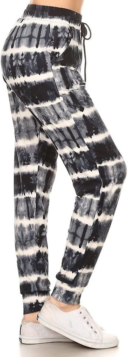 Leggings Women's Buttery Popular Prints BAT6 Triple Shades of Gray