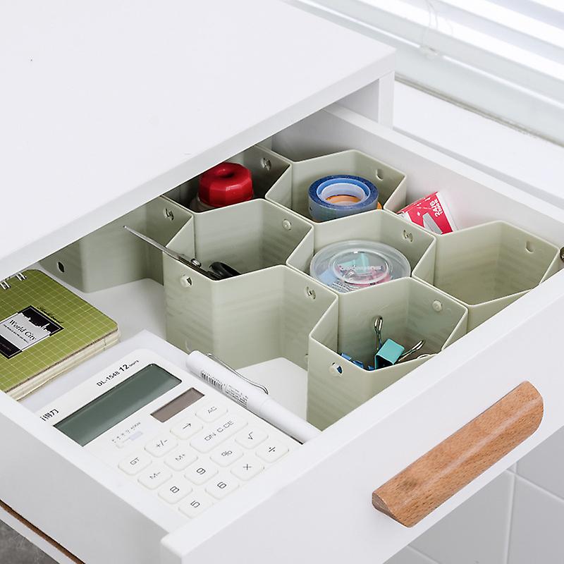 Adjustable Drawer Organizer Honeycombs Clapboard Divider Separator DIY Drawer Divider Underwear Socks Organizer