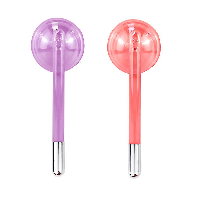 High Frequency Large Mushroom Replace Electrode Pot Shaped Replacement Wand For Hf Facial Machine Violet Skin Breast Care Tool