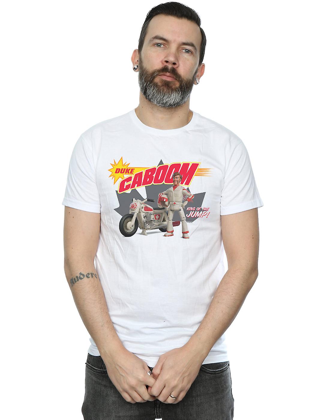 迪斯尼男人'玩具总动员4杜克卡博姆国王的跳跃T恤