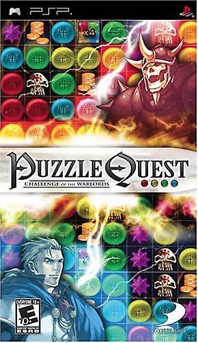 Puzzle Quest Challenge of the War Lords  Game - PSP - PAL - New & Sealed