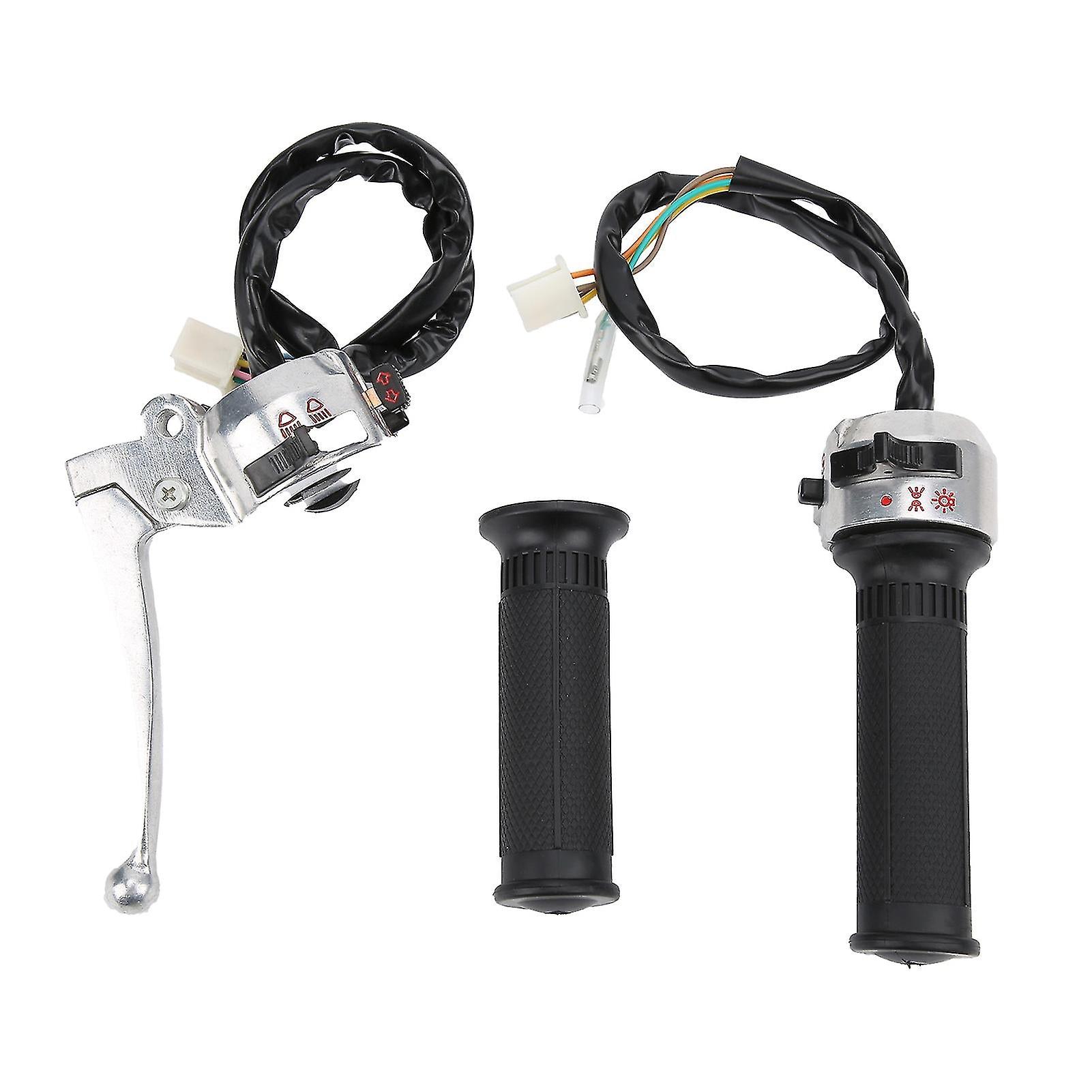 Throttle Grip Assembly Brake Lever Handlebar Grip Switch With Wiring Harness For Monkey Z50 50cc Z50j Bike G50f