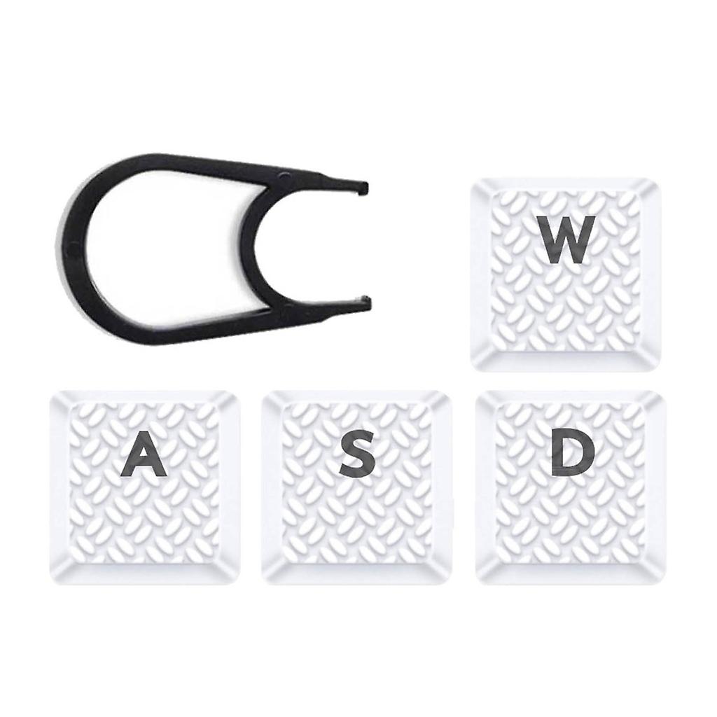 Sadece Tuş Başlığı, DIY WASD Arkadan Aydınlatmalı Tuş Başlığı 4 Tuşlu Kaymaz Doku Tuş Başlıkları Logitech G913 G915 G813 G815 GL Dokunsal Anahtar