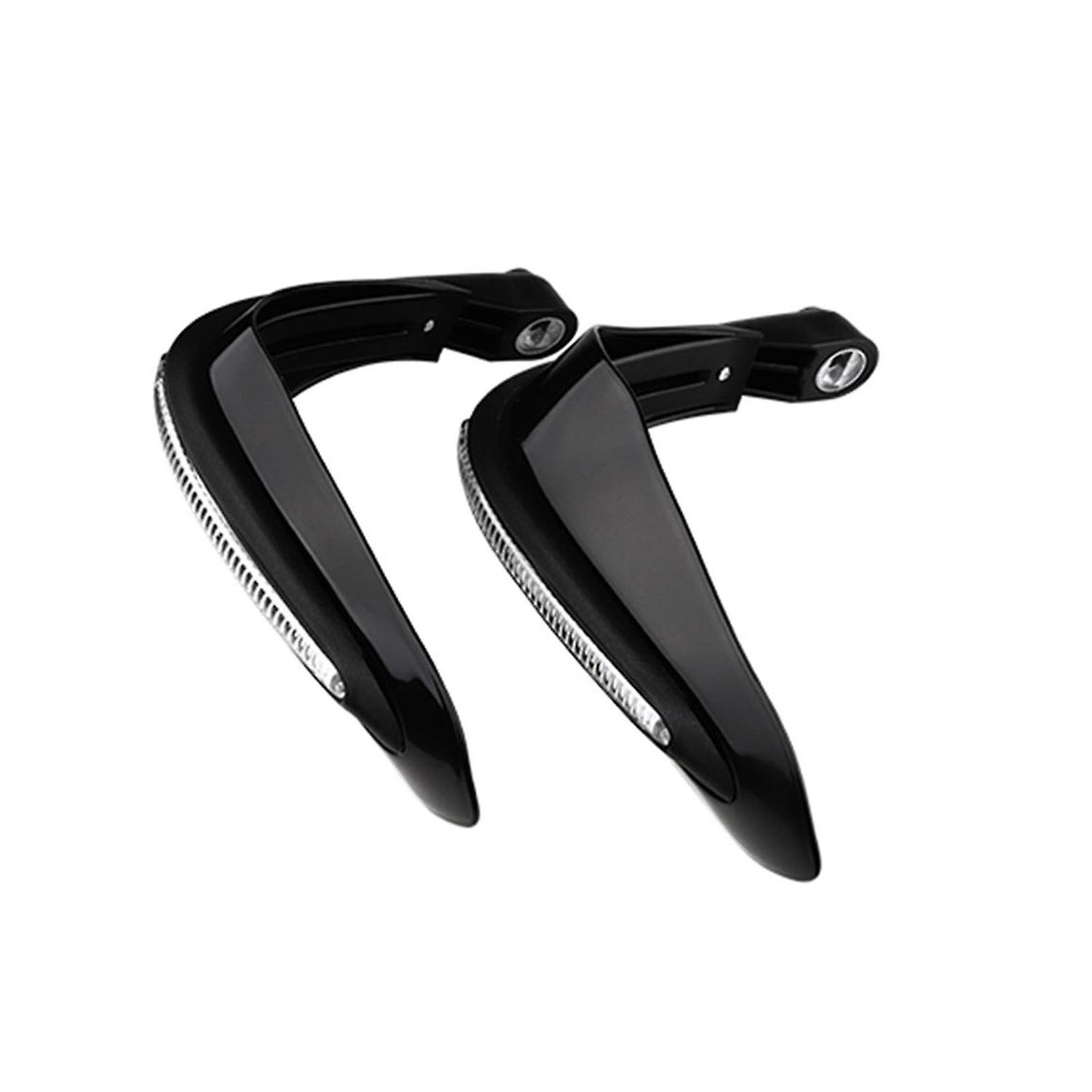 2Pcs Universal Motorcycle Handguards Handguards with LED Light Motorcycle Handguard Handlebar Protec